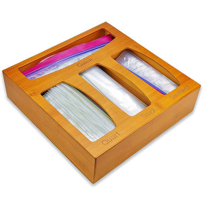 Conveniente organizador de sacos com tampa de engate Impressão personalizada para todas as suas soluções de armazenamento