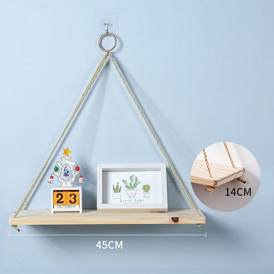 Vantagem de alta quantidade de prateleira de parede flutuante de madeira maciça para o seu escritório