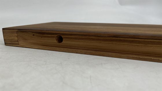 Embalagem de correio Prateleiras de parede de madeira montadas em parede Prateleira pendente de madeira maciça para armazenamento