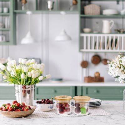 Capa de frasco de bambu de cor simples de madeira com anéis de vedação de silicone Design fácil de ponta aberta