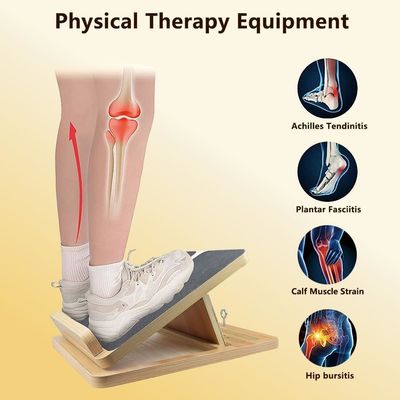 Tabela de inclinação ajustável para alongamento da panturrilha e flexibilidade do tornozelo