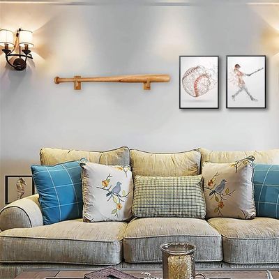 Estante de parede para tacos de beisebol e softbol