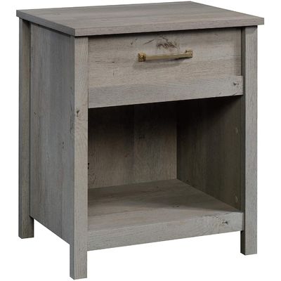 Mesa de noite de madeira maciça com gaveta de armazenamento de tamanho personalizado Sofá Mesa lateral Mesa ao lado da cama