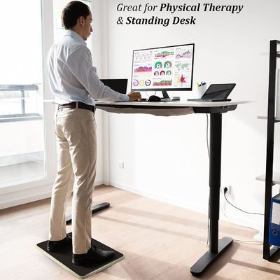 Tabela de Balanço de Madeira Profissional para Treinamento de Pernas Tabela de Balanço Antiderrapante de Alta Quantidade