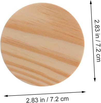 8pcs Coberturas de madeira de bambu não derramamento Velas de vidro de velas Velas herméticas de madeira