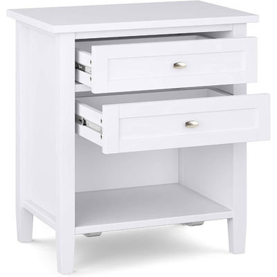 Mobiliário de quarto Design moderno rústico 24 "Negro Largo Refeitório Refeitório de madeira maciça