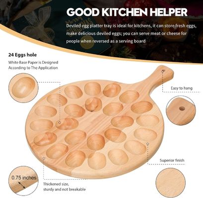 Placa de ovos de madeira e tabuleiro de charcuterie para o Natal de Páscoa