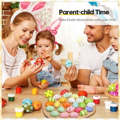 OEM 15 Holes Reversível Madeira Deviled Egg Plater Tabuleiro de charcuteria Taça de ovos espessa recipientes de ovos de galinha