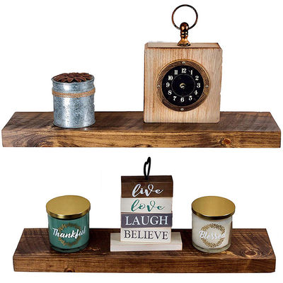 Prateleira flutuante de madeira de design moderno para sala de estar OEM/ODM Tecnologia avançada