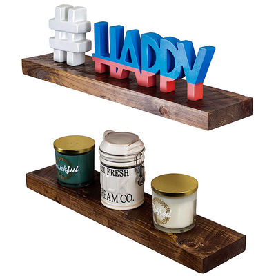 Prateleira flutuante de madeira de design moderno para sala de estar OEM/ODM Tecnologia avançada