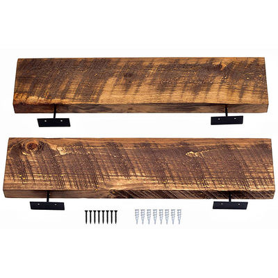 Prateleira flutuante de madeira de design moderno para sala de estar OEM/ODM Tecnologia avançada