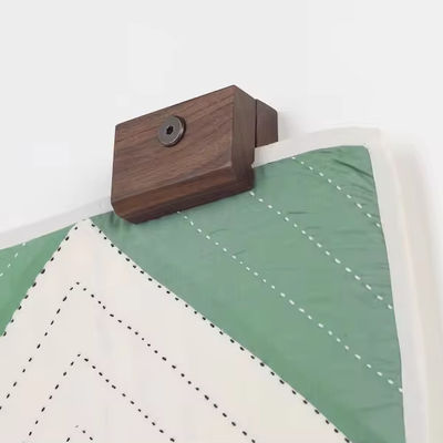 Pendente de colcha textil de parede de tamanho personalizado pendente de roupas para tapeçaria e colcha