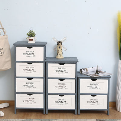 Moderno estilo francês Tallboy Caixa de 4 gavetas Logotipo personalizado aceito