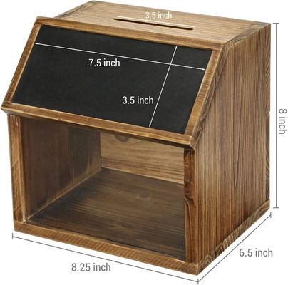 Bate-papo com etiqueta de chalkboard e janela acrílica