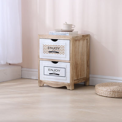 Armário de armazenamento de quarto de estilo francês moderno com caixote pequeno