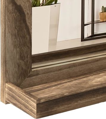 Espelho de parede de decoração de quinta em grande quantidade com vantagem de prateleira e número de níveis