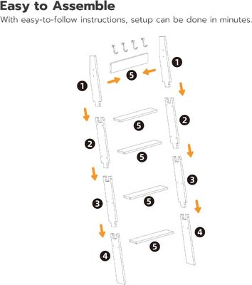 Tabuleiro de toalhas inclinado para parede de tamanho comum de 5 camadas com impressão queimada e design decorativo