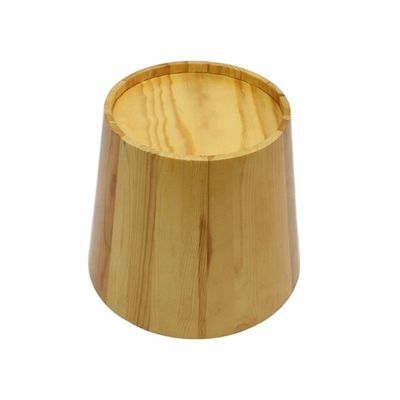 Resfriador de balde de gelo de madeira Balde de madeira personalizado em cor simples ou a sua escolha