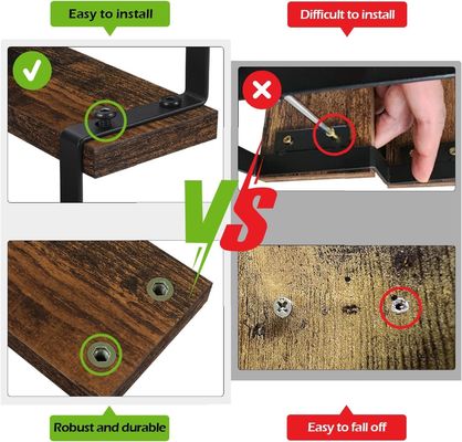 Função de suporte de tela de madeira Economize espaço 3 Nível Counter Cozinha Especiarias organizador rack