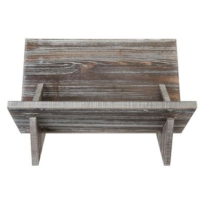 Sala de estar Livro de madeira Retro estilo organizador para revistas Arquivos de livros Álbuns