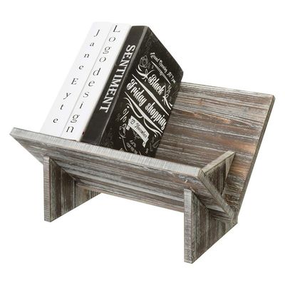 Sala de estar Livro de madeira Retro estilo organizador para revistas Arquivos de livros Álbuns