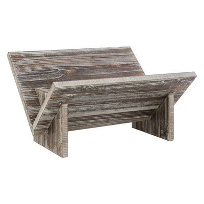 Sala de estar Livro de madeira Retro estilo organizador para revistas Arquivos de livros Álbuns