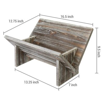 Sala de estar Livro de madeira Retro estilo organizador para revistas Arquivos de livros Álbuns