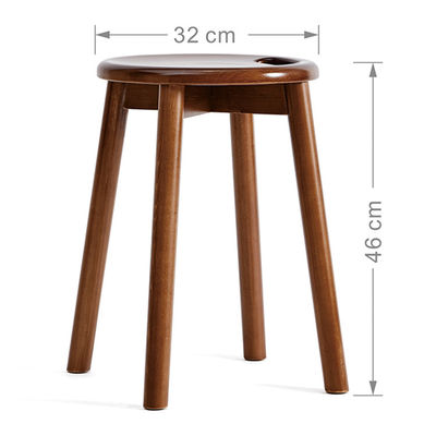 Embalagem de correio N Moderno Design Pequeno tabuleiro redondo de madeira para cozinha Sala de estar Casa Decoração Mobiliário tabuleiro