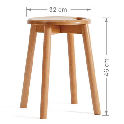 Embalagem de correio N Moderno Design Pequeno tabuleiro redondo de madeira para cozinha Sala de estar Casa Decoração Mobiliário tabuleiro