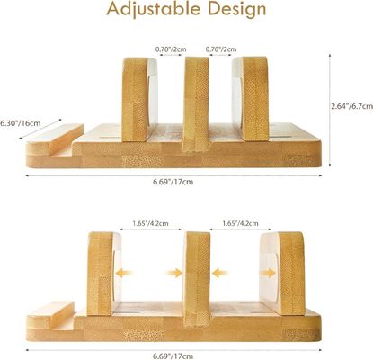 Rack não dobrável Stand de laptop vertical Logotipo personalizado Suporte de suporte duplo com Dock