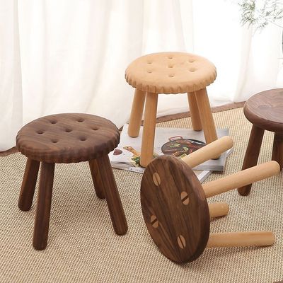 Encantamento das Crianças Pequenas Tabuleiros de Madeira Personalizados em Forma de Biscoito Feitos de Madeira de Beech Walnut