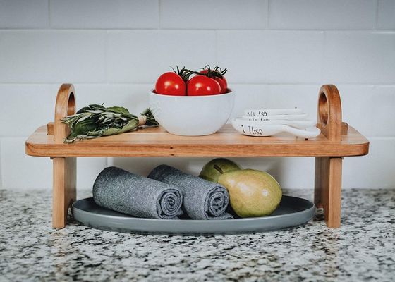 Logotipo personalizado Elegante decoração de casa feita à mão Prateleira organizadora Queso