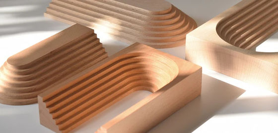 Design Moderno Decoração de Casa de Madeira Personalizada Ilustração Gráfica Decoração de Arte Arco Escultura