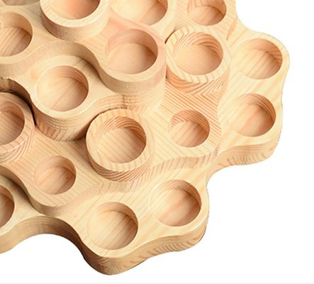 15 ml e 10 ml garrafas de óleo essencial display Stand Rack com logotipo personalizado aceitável