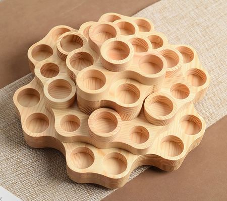 15 ml e 10 ml garrafas de óleo essencial display Stand Rack com logotipo personalizado aceitável