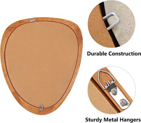 Espelho de parede de dupla camada de alta quantidade para decoração de banheiro no salão de entrada da sala de estar