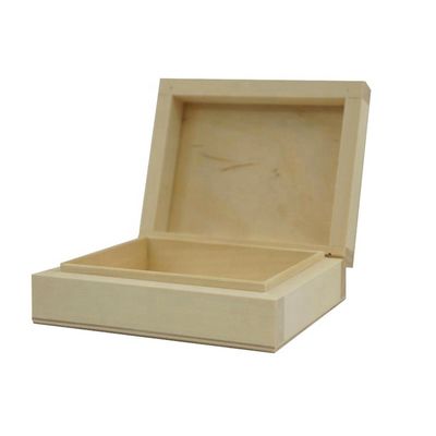 Caso de caixa de madeira para decoupage de design personalizado