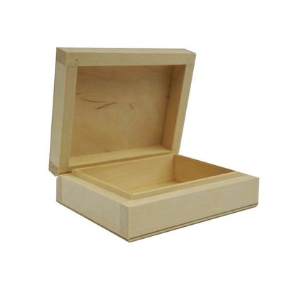 Caso de caixa de madeira para decoupage de design personalizado