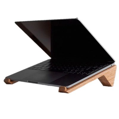 Stand de laptop de madeira para sala de estar Adicione um toque de elegância à sua mesa