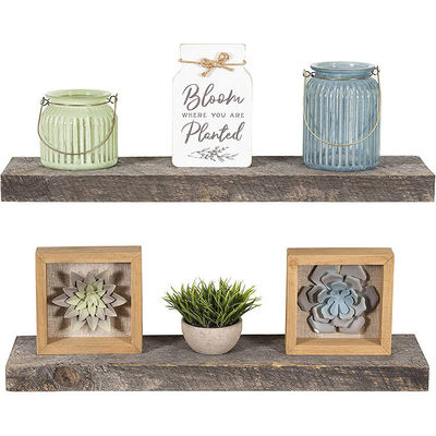 Bloco de madeira de carvalho maciço, plataforma flutuante, solução de poupança de espaço em Mango Acacia