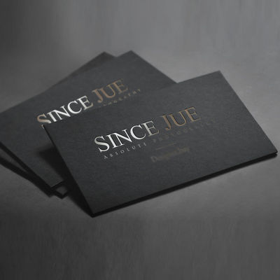 Cartão de felicitação personalizado Cartões postais com logotipo em papel reciclado