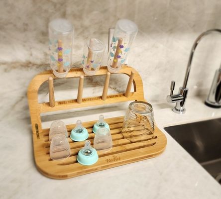 Classificação Embalagem de frasco de bambu para bebés