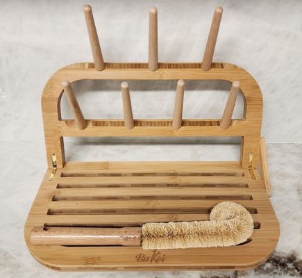 Classificação Embalagem de frasco de bambu para bebés