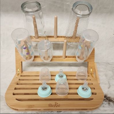 Classificação Embalagem de frasco de bambu para bebés