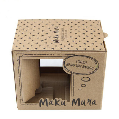 Embalagem de confeitaria Caixa de presente de papel para boneca de estilo simples OEM exportador
