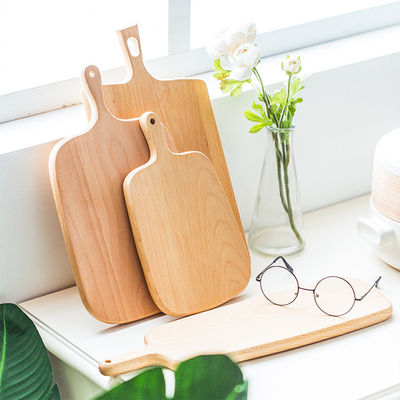 11" x 8" Aruba Beech Bambu Madeira Carniceiro Bloco de Chapa de Tabuleiro Conjunto para acampamento ao ar livre