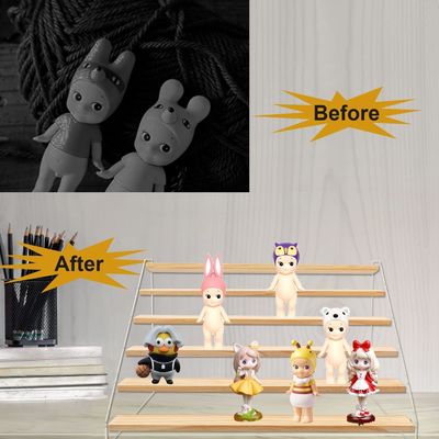 Detentores de armazenamento Estantes para armazenar colecionáveis Figuras pop Cupcakes Perfumes sobremesas