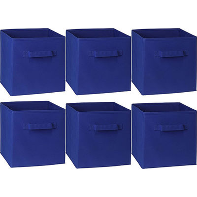 Caixa organizadora de tecido de caixote cubby de capacidade de 10-20L para organizar as festas de forma eficiente