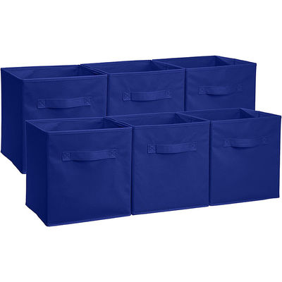 Caixa organizadora de tecido de caixote cubby de capacidade de 10-20L para organizar as festas de forma eficiente