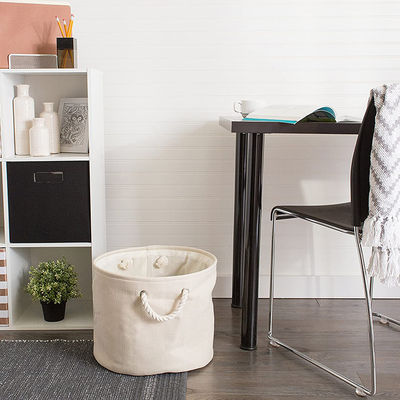 Cesto de armazenamento multifuncional para uso doméstico para revistas, brinquedos para animais de estimação e roupa